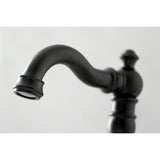 Kingston Brass FSC1970AL English Classic Widespread Bathroom Faucet, Matte Bl...