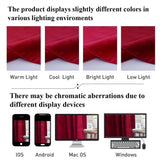 StangH 108-inch Long Velvet Curtains - Luxurious Velvet Fabric Room Darkening...