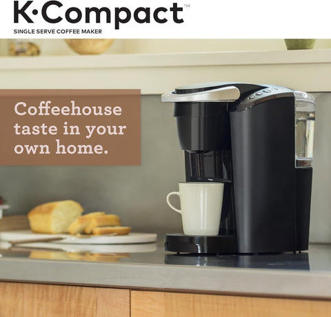 Keurig K-Compact Single-Serve K-Cup Pod Coffee Maker, Black