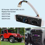 HOTS HVAC A/C Heater Control Panel & Blower Motor Switch Compatible with Jeep...