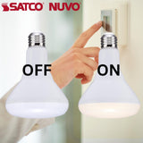 Satco S11470; Wide Range LED Reflector 8.5BR30/LED/827/120V/6PK; 8.5 Watt; BR...