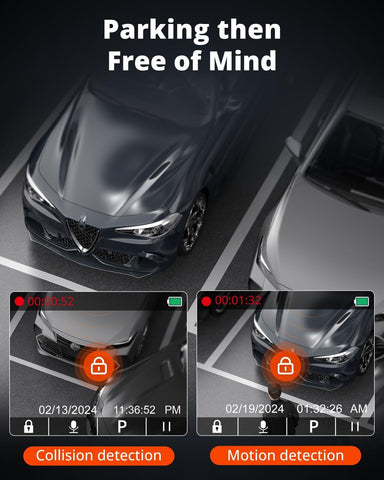 Kingslim Dash Cam Front, 4K Dash Camera for Cars with Free 64GB SD Card, WiFi...