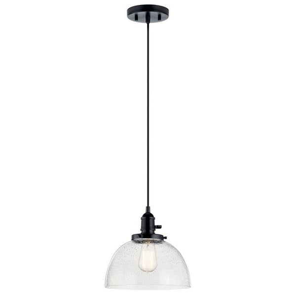 Kichler Avery 9.75" Globe Mini Pendant Industrial 1 Light Mini Pendant Ceilin...