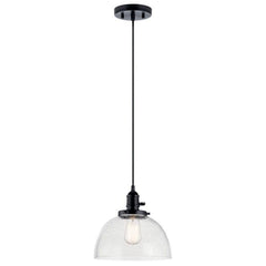 Kichler Avery 9.75" Globe Mini Pendant Industrial 1 Light Mini Pendant Ceilin...