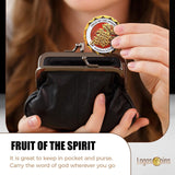 Fruits of The Spirit Coin Pack of 10 - Galatians 5:22-23 Love, Joy, Peace - 1...