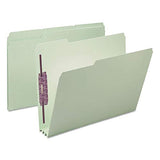 Smead Pressboard Fastener File Folder with SafeSHIELD Fasteners, 2 Fasteners,...