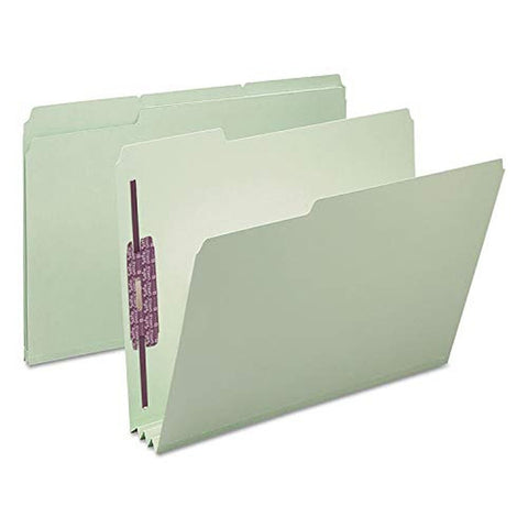 Smead Pressboard Fastener File Folder with SafeSHIELD Fasteners, 2 Fasteners,...