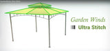 Garden Winds Replacement Canopy for Garden Treasures Geo 10ft Gazebo - Riploc...