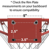 Lifetime Slam-It Basketball Rim, Will Not Fit Other Brands, 18 Inch, Black