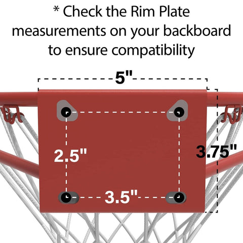 Lifetime Slam-It Basketball Rim, Will Not Fit Other Brands, 18 Inch, Black