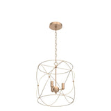 classy leaves Gold Chandelier, Gold Pendant Lighting, Cylinder Foyer Pendant ...