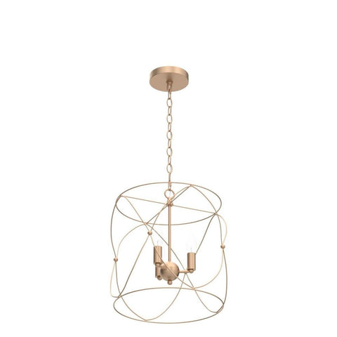 classy leaves Gold Chandelier, Gold Pendant Lighting, Cylinder Foyer Pendant ...