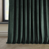 HPD Half Price Drapes Heritage Plush Velvet Curtains 108 Inches Long Room Dar...