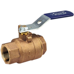 NIBCO T-585-70 Cast Bronze Ball Valve, Two-Piece, Lever Handle, 1-1/4" Female...