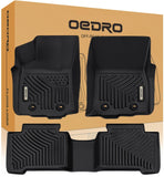 OEDRO Floor Mats Fit for 2016-2023 Tacoma Double Cab, TPE All Weather Custom ...