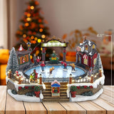 Kurt S. Adler JEL1308 Christmas Village, Multi-Colored