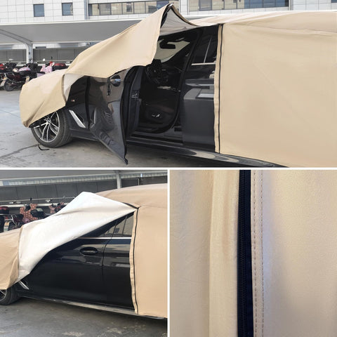 Heavy Duty Outdoor Car Cover Custom Fit for Tesla Model Y,Windproof All Weath...