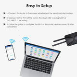 WiFi 6 Router AX3000 Wireless Internet High Speed Smart Router with 5dBi High...