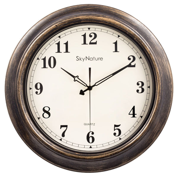 Outdoor Clocks Waterproof, 18 Inch Large Outdoor Wall Clock for Patio, Silent...