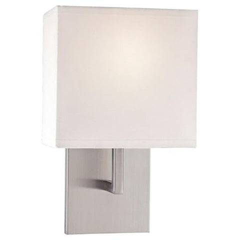 George Kovacs P470-084 1 Light Wall Sconce, Brushed Nickel