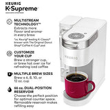 Keurig® K-Supreme Single Serve K-Cup Pod Coffee Maker, K-Supreme, White