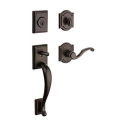 Baldwin Pistoria, Front Entry Handleset Updated Packaging, Venetian Bronze