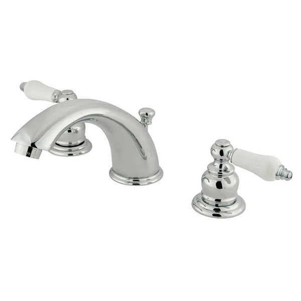 Kingston Brass KB971B Victorian Widespread Bathroom Faucet, 8-Inch Adjustable...