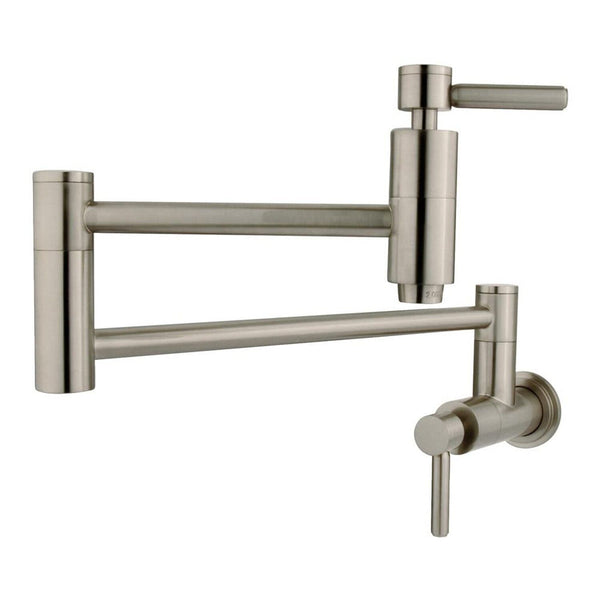 Kingston Brass KS8108DL Concord Pot Filler, 13", Brushed Nickel