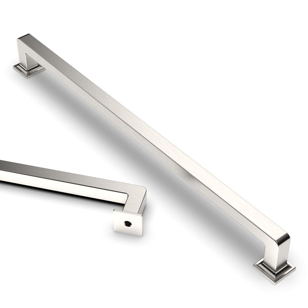 Asidrama 10 Pack 12.6 Inch(320mm) Brushed Satin Nickel Kitchen Cabinet Handle...