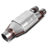 AUTOSAVER88 2.5" Outlet / 2" Inlet Universal Catalytic Converter (EPA Complia...