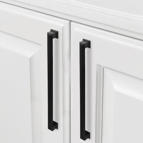 COTYKILEY 10 Pack 10 Inch(256mm) Matte Black Cabinet Handles Black Kitchen Ca...