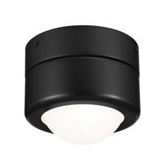 Kichler Tibbi 52600BK Flush Mount LED 1-Light 5.5&#733; with Satin Etched Cased