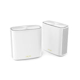 ASUS ZenWiFi Whole-Home Dual-Band Mesh WiFi 6 System XD6 White - 2 Pack, Cove...