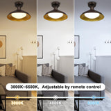 Barn Style Semi Flush Mount Ceiling Light, 16 Inch LED Dimmable Ceiling Light...