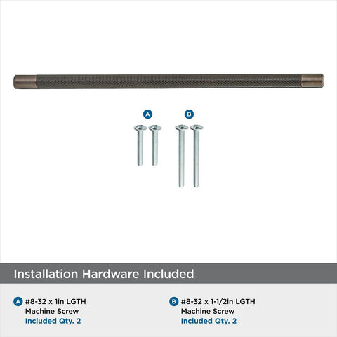 Amerock | Kitchen Cabinet Pull | Oil Rubbed Bronze| 12-5/8 in (320 mm) Center...