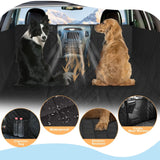Backseat Extender for Dogs, Dog Car Seat Cover for Back Seat, Comfortable and...