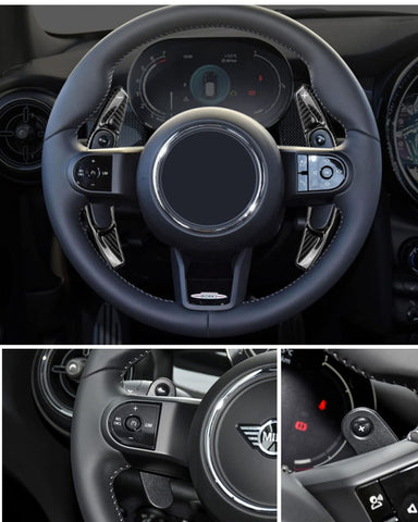 for Mini Cooper Paddle Shifter Extension, Steering Wheel Shift Paddle Extende...