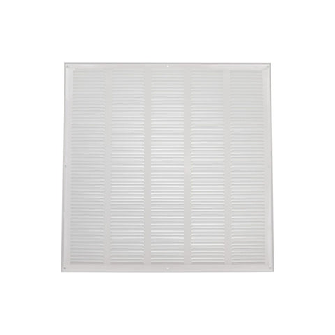 Repa Market White Air Vent Cover 20" x 20" Inch (Outer Dimensions) - Steel Re...