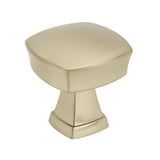 Amerock Stature 1-1/4 in (32 mm) Length Golden Champagne Cabinet Knob - 10 Pack