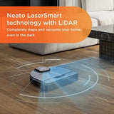 Neato D8 Intelligent Robot Vacuum Cleaner–LaserSmart Nav, Brushed Indigo