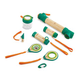 Hape 8 in 1 Nature Fun Kids Bamboo Explorer Kit for Ages 4 Years & Up with Wo...