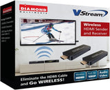 Diamond Multimedia Wireless HDMI USB Powered Extender Kit, TV Black