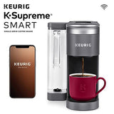 Keurig K-Supreme SMART Coffee Maker, MultiStream SMART, Gray