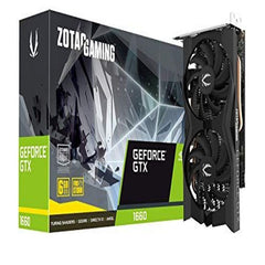 ZOTAC GeForce GTX 1660 6GB GDDR5 192-bit Gaming Graphics Card, Super 1785 MHz