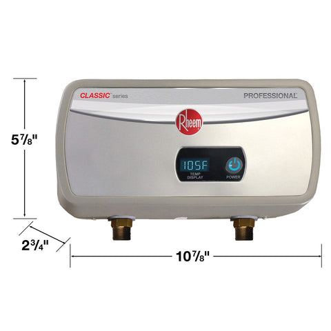 Rheem 3.5kW 120V Point of Use Tankless Electric Water Heater