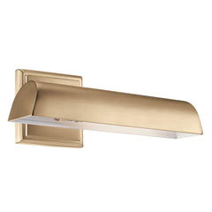 KICHLER Carston 1-Light Picture Light, Updated Traditional Light in Champagne...