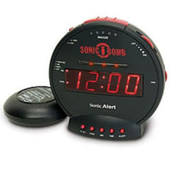 Sonic Boom SBB500ss Sonic Bomb Loud Plus Vibrating Alarm Clock