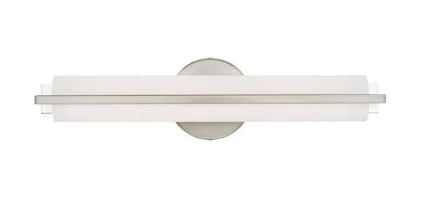 Livex Lighting 20W LED Brushed Nickel ADA Bath Vanity 4.375 x 3.5 x 17.5