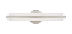 Livex Lighting 20W LED Brushed Nickel ADA Bath Vanity 4.375 x 3.5 x 17.5