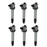 TRQ Ignition Coil Set Compatible with 2004-2006 Lexus ES330 RX330 2006-2008 R...